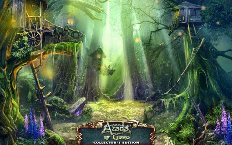 Treehouse Village in Forest — Green