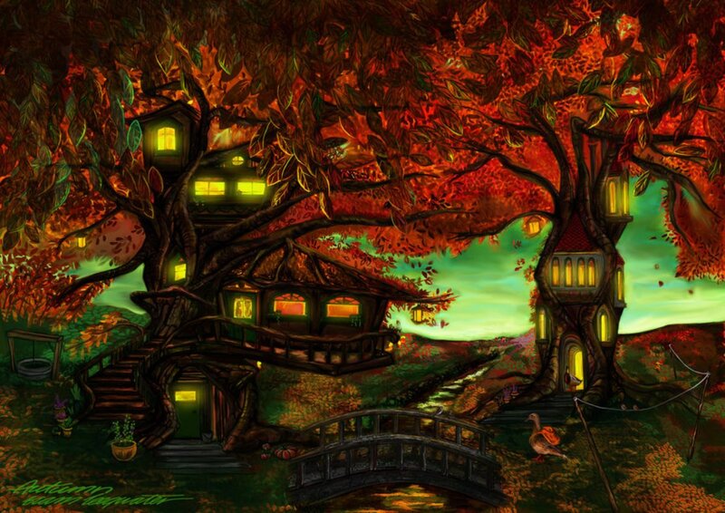 Treehouse Village — Red