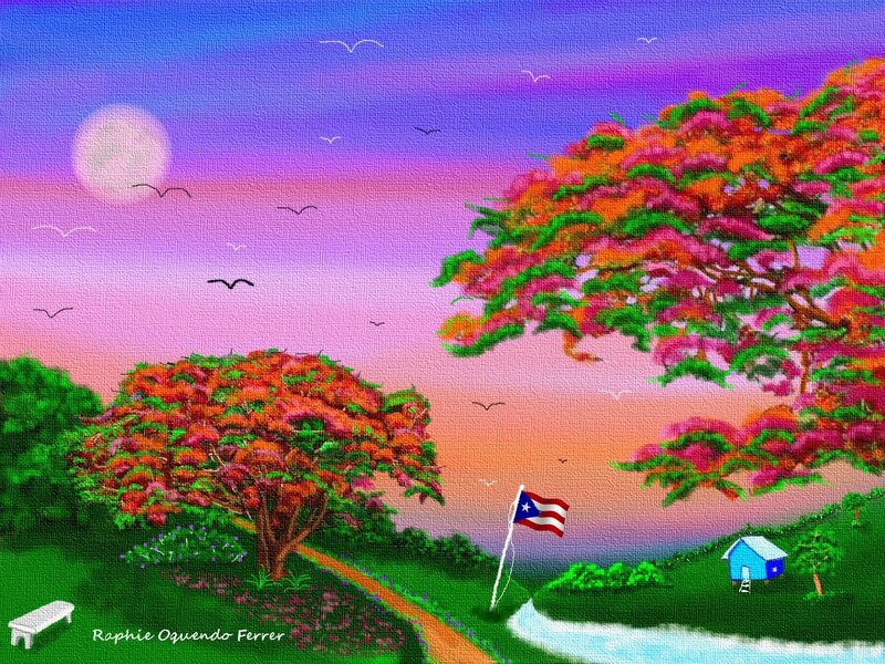 Trees with Colorful Leaves