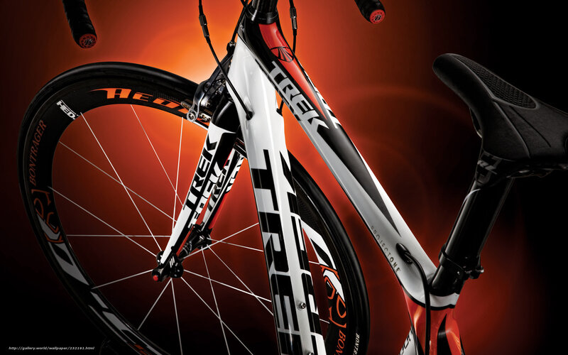 Trek bicycle close-up