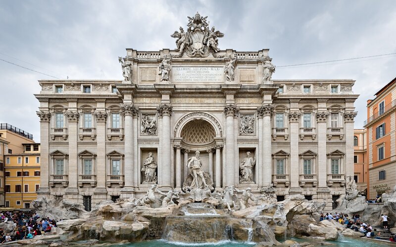 Trevi Fountain — Beige, Grand