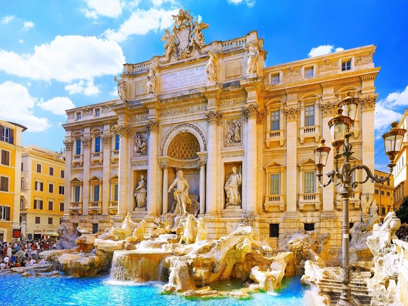 Trevi Fountain in Rome