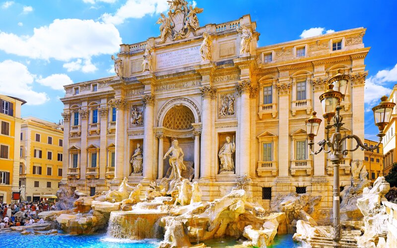 Trevi Fountain in Rome