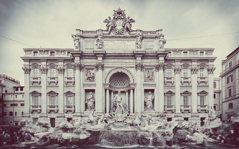 Trevi Fountain in Rome