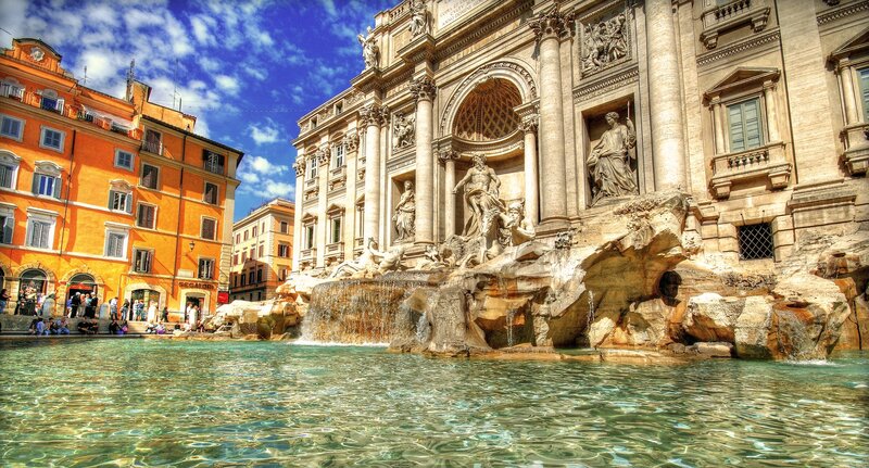 Trevi Fountain in Rome