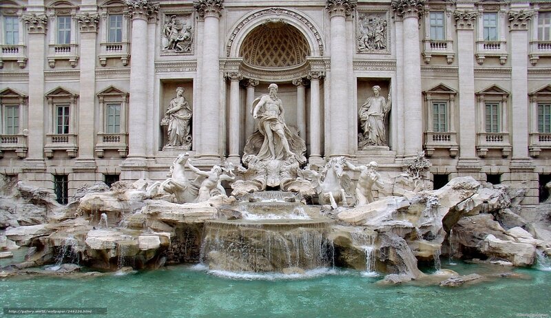 Trevi Fountain in Rome