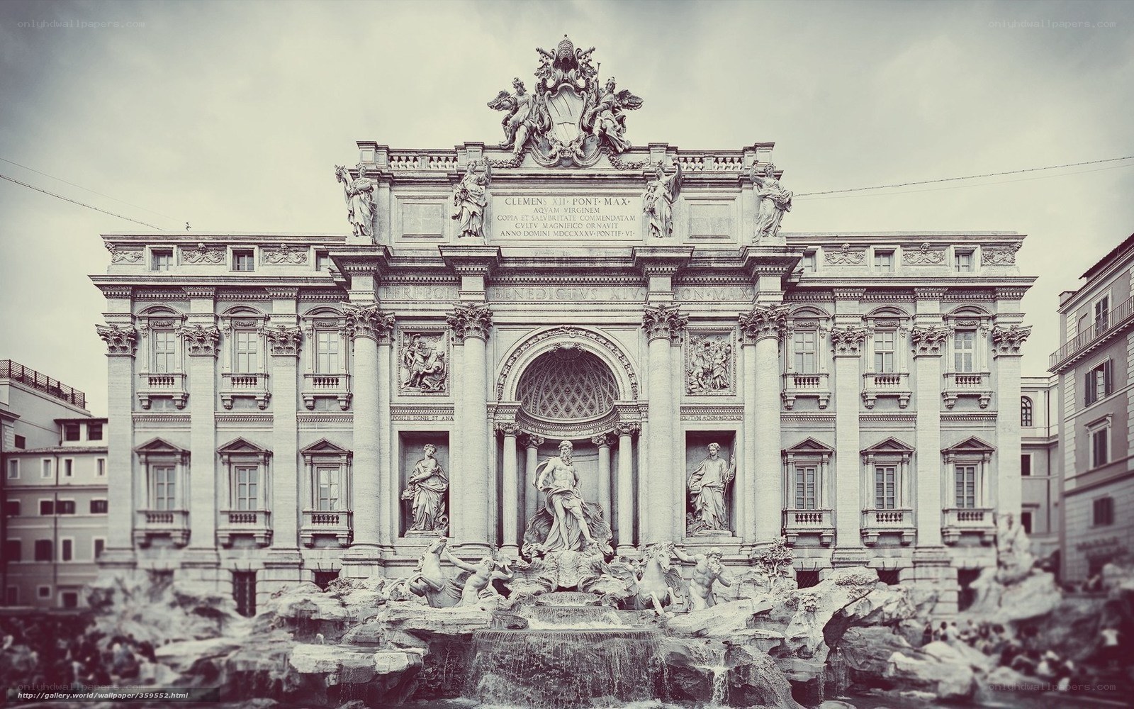 Trevi Fountain in Rome