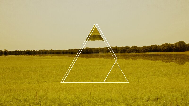Triangle in a field