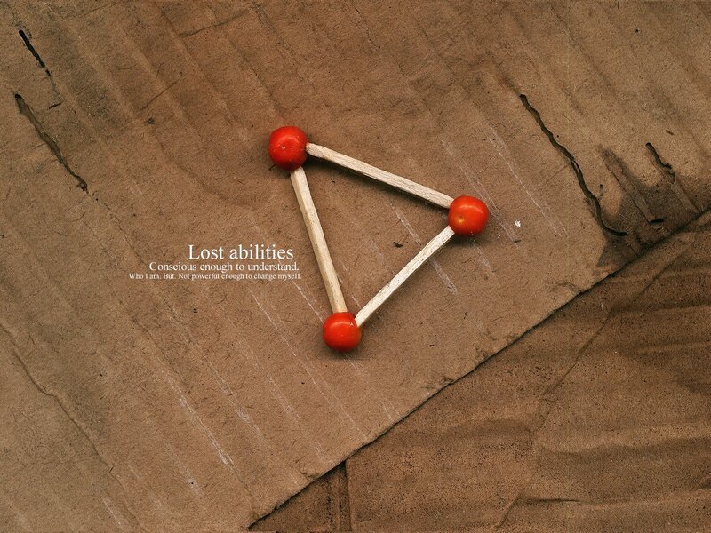 Triangle of lost abilities