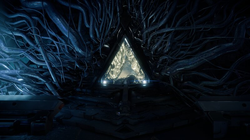 Triangular Portal with Cables