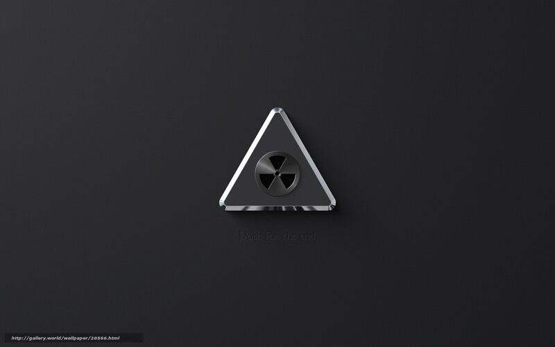 Triangular Radiation Symbol