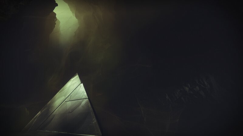 Triangular Structure in Cave