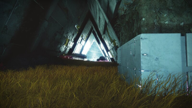 Triangular Tunnel Entrance