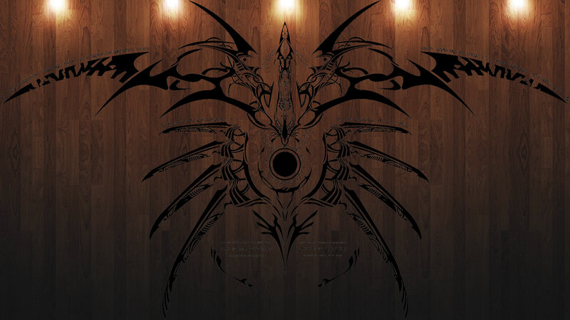 tribal dragon design