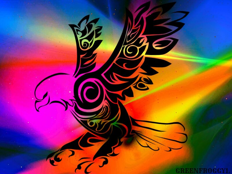 Tribal Eagle Design
