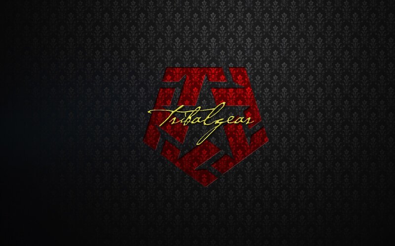 Tribal Gear logo on patterned background