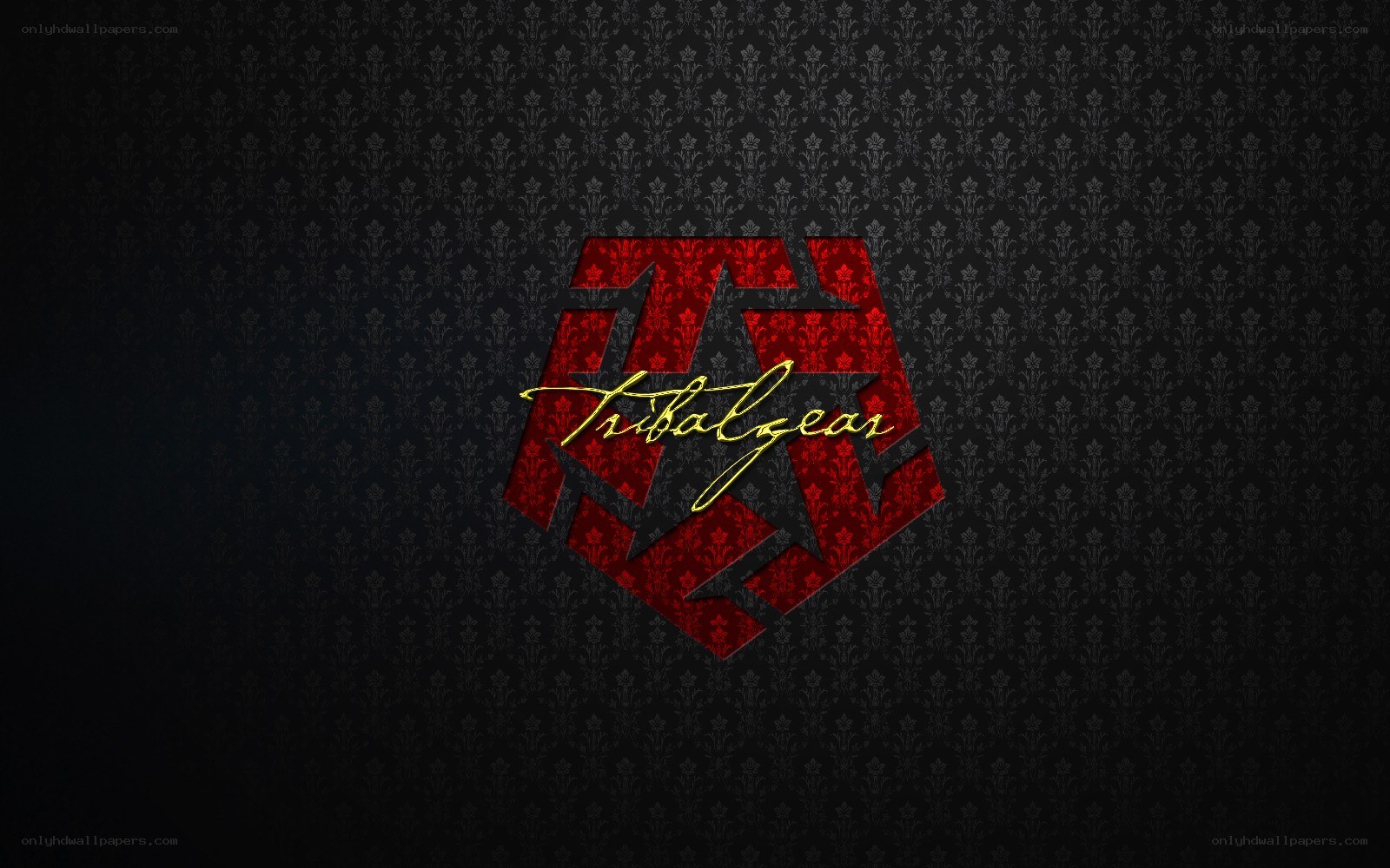 Tribal Gear logo on patterned background