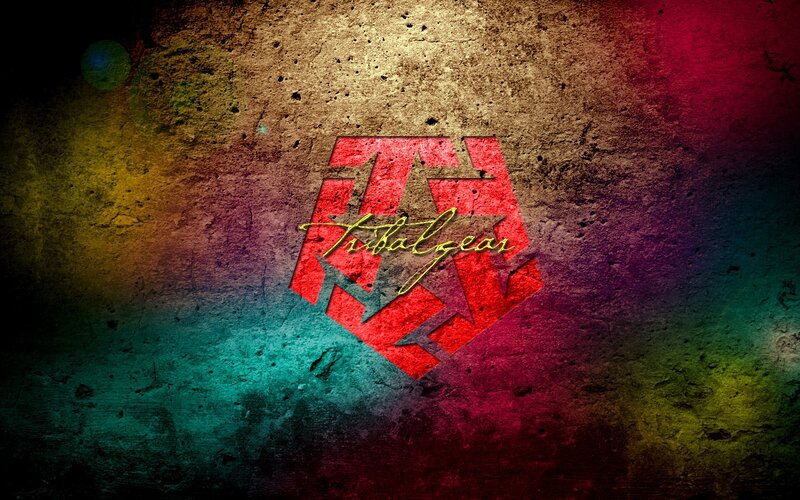 Tribal Gear logo on textured wall