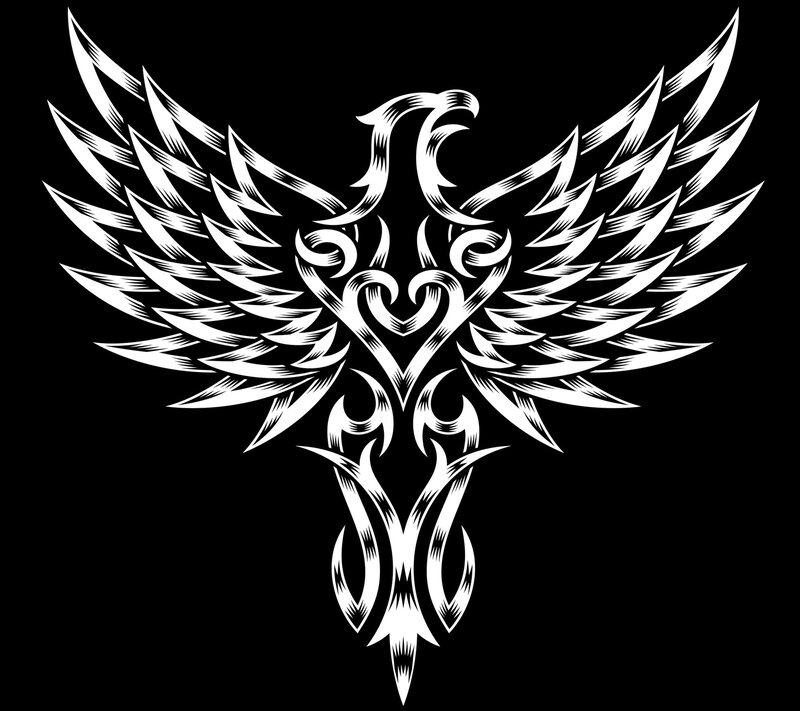 Tribal Phoenix Wings