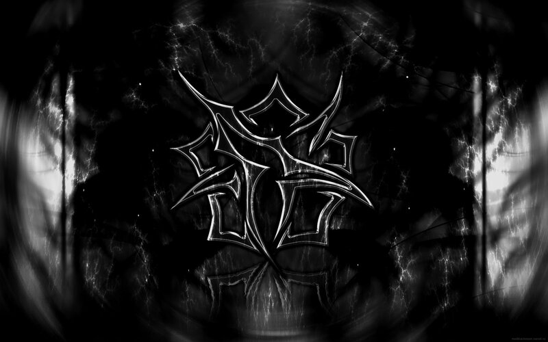 Tribal Symbol on Dark Background