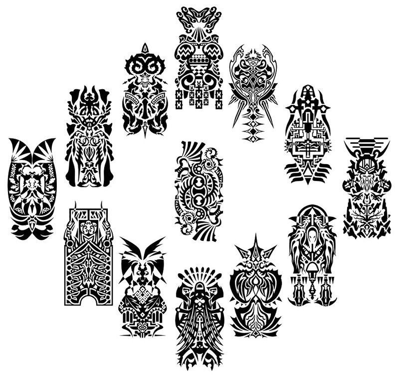 tribal tattoo designs collection