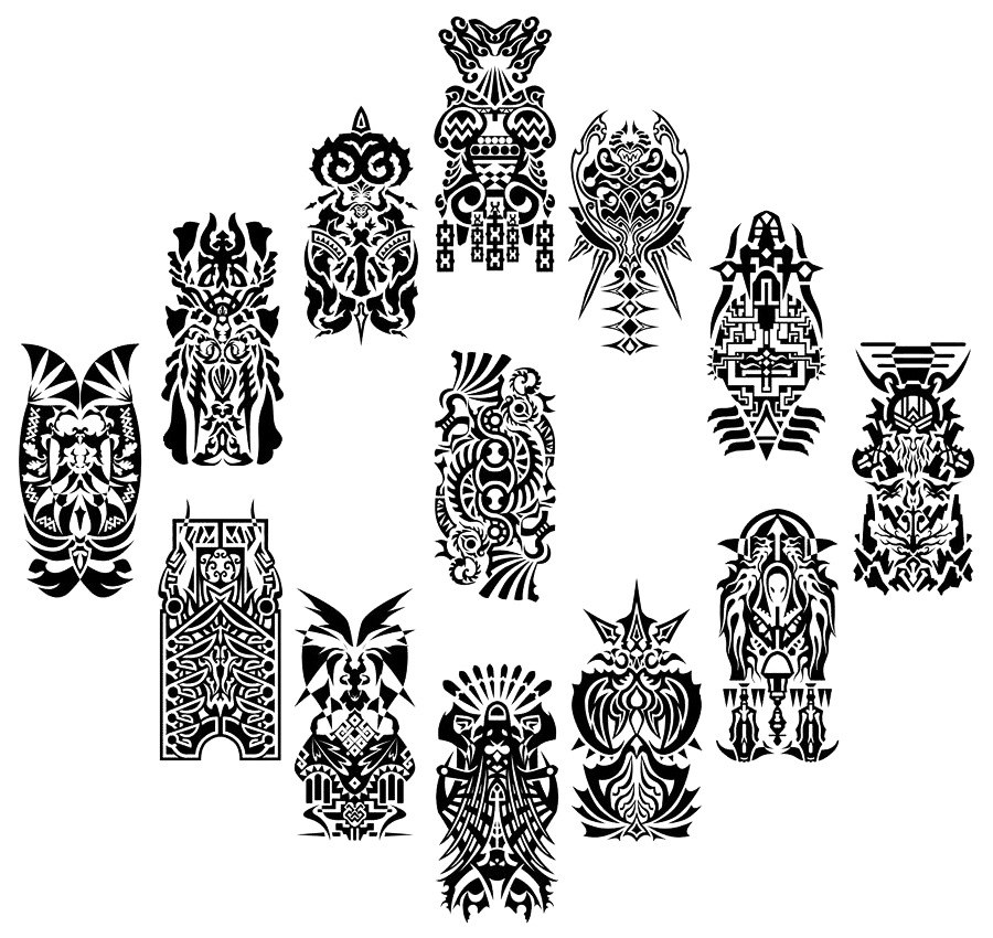 tribal tattoo designs collection