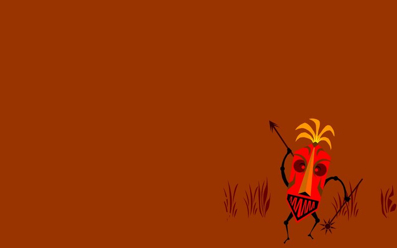 tribal warrior character