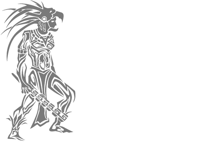 Tribal Warrior Figure