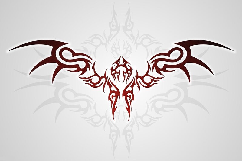 tribal wing design