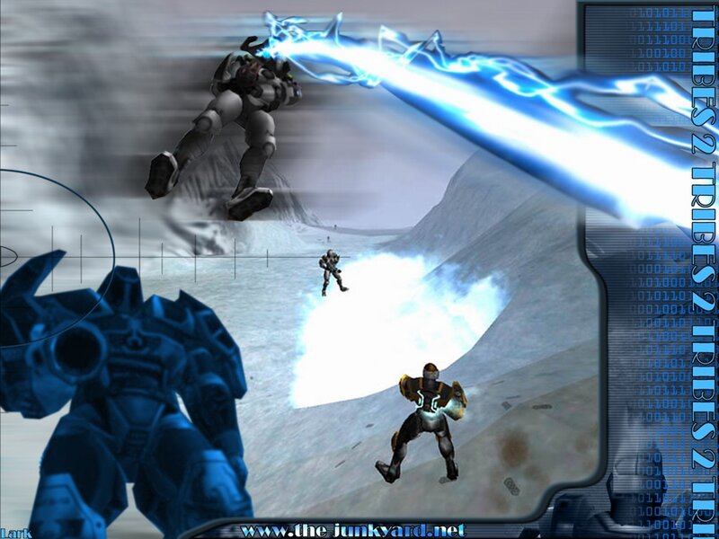 Tribes 2 combat scene