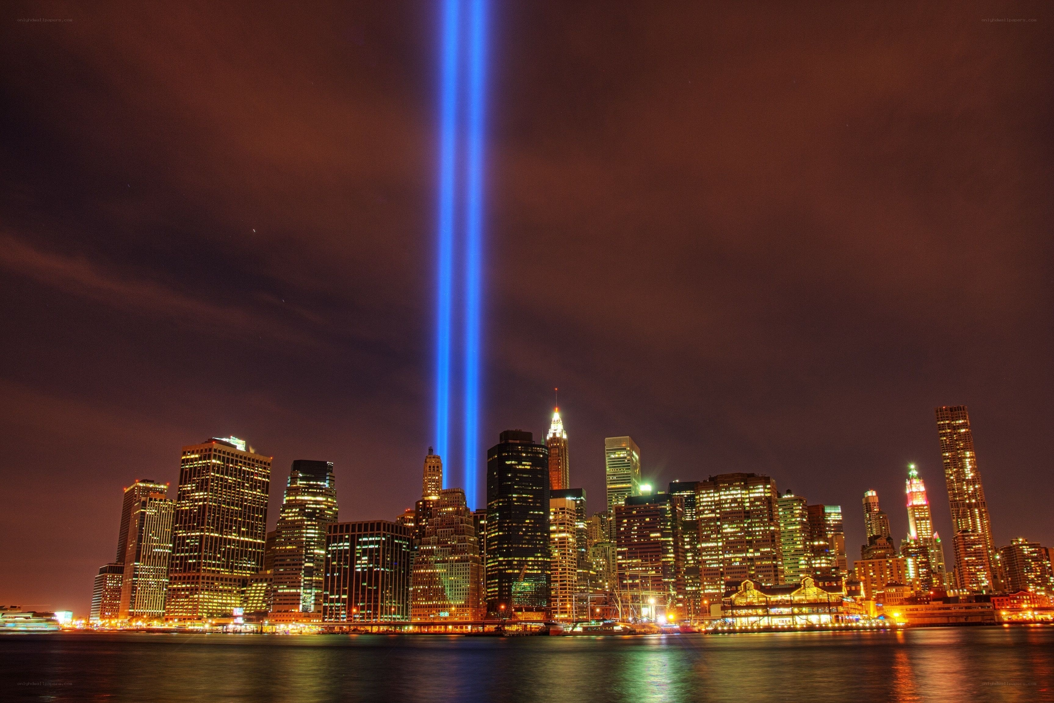 Tribute in Light over New York
