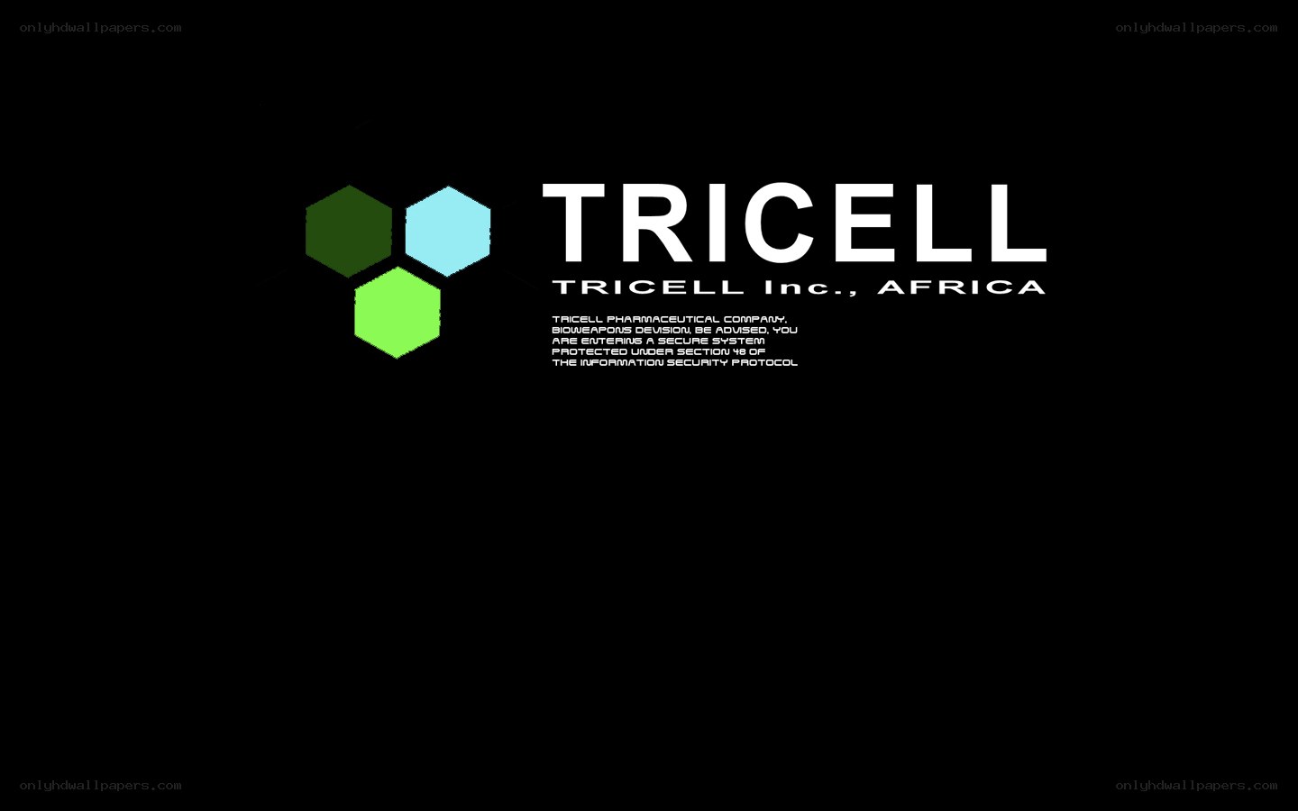 Tricell Africa logo screen