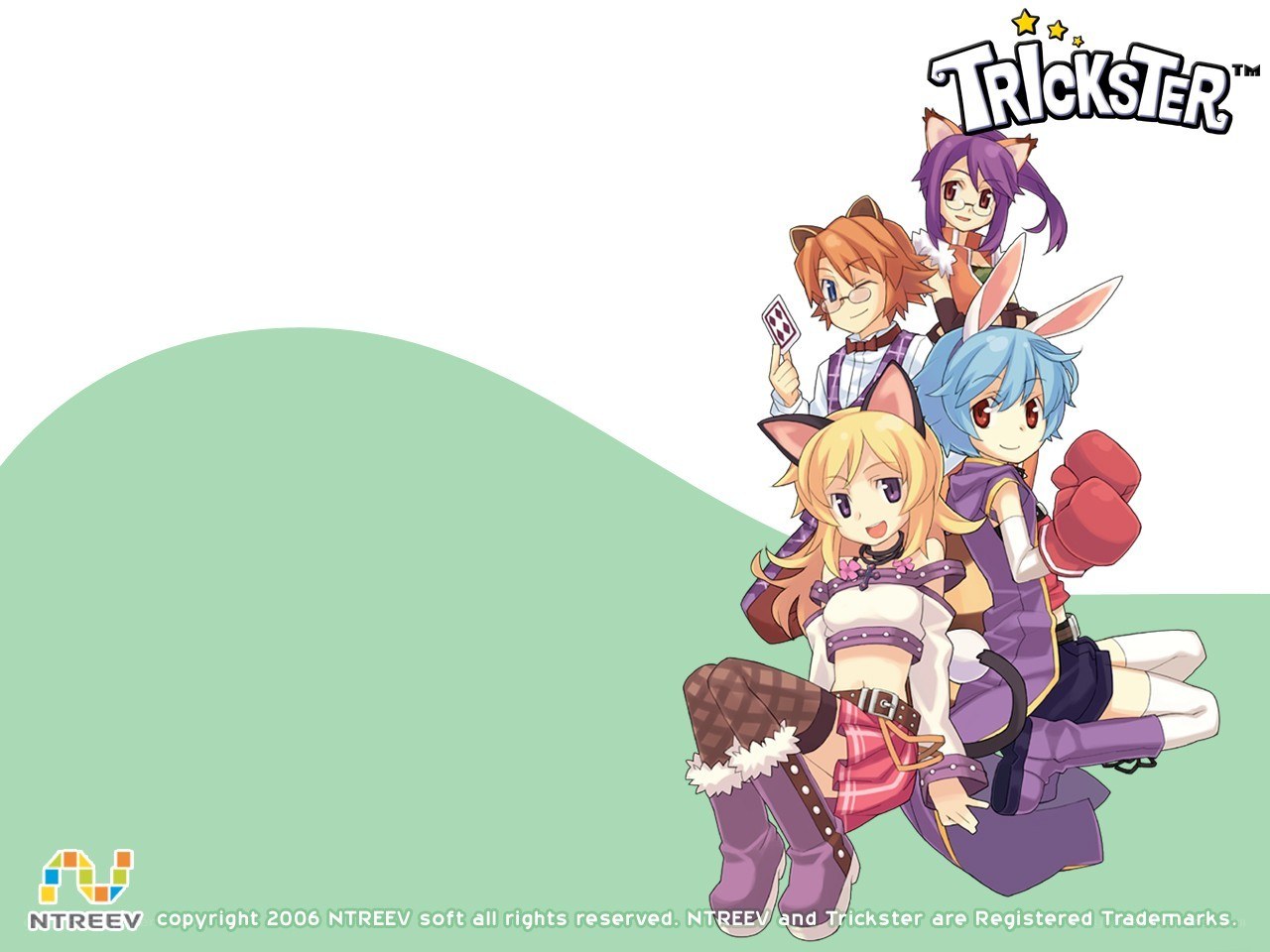 Trickster game character art