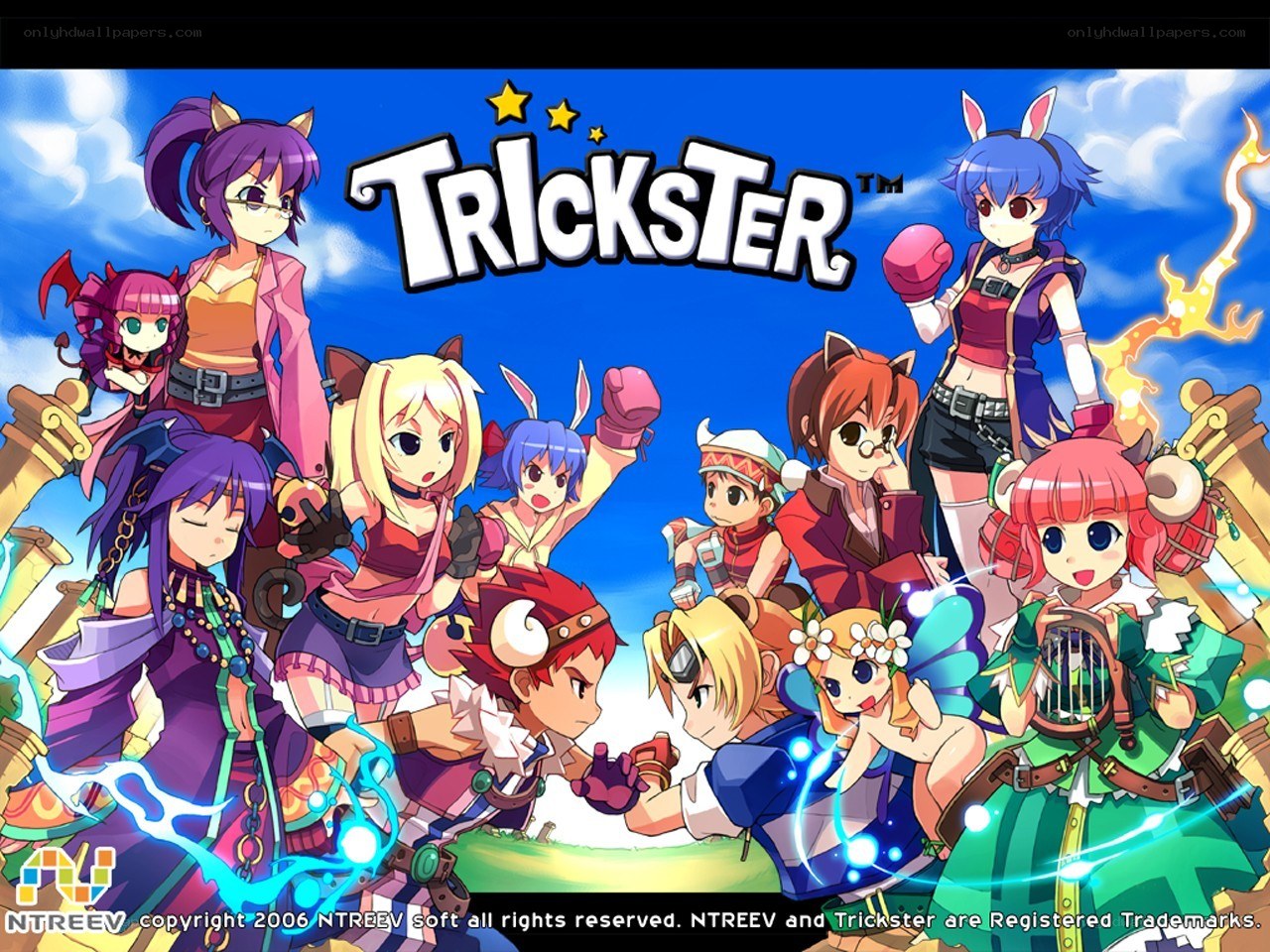 Trickster game character lineup