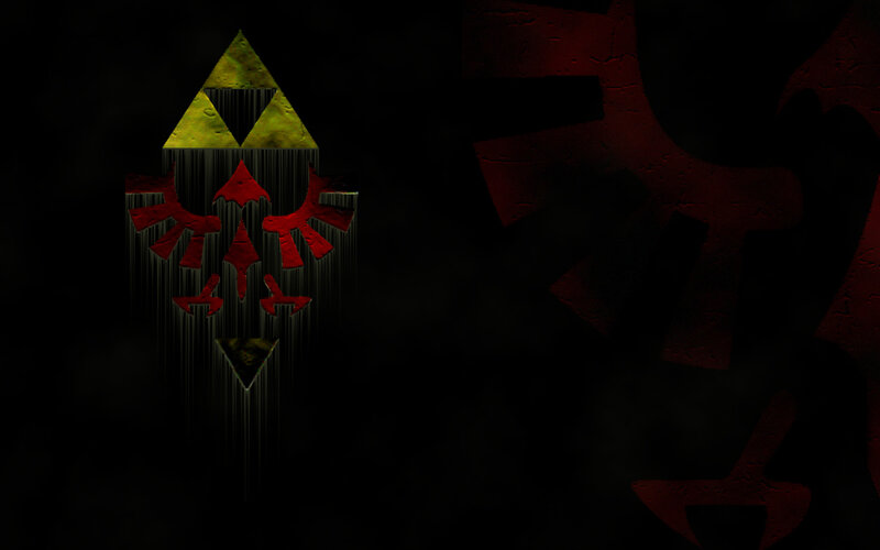 Triforce and Ganon symbols