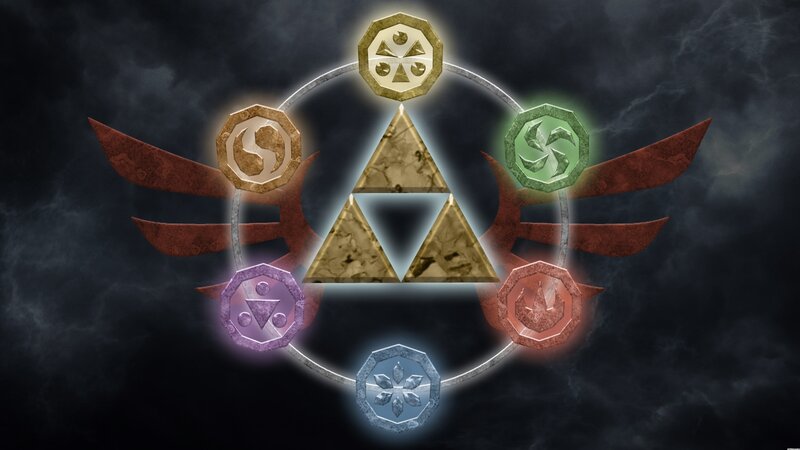 Triforce and Spirit Orbs