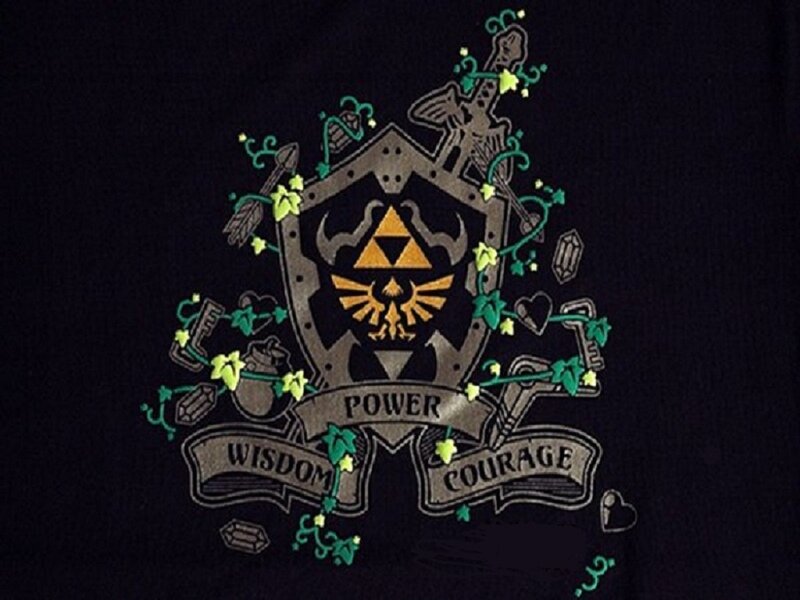 Triforce Crest on T-shirt