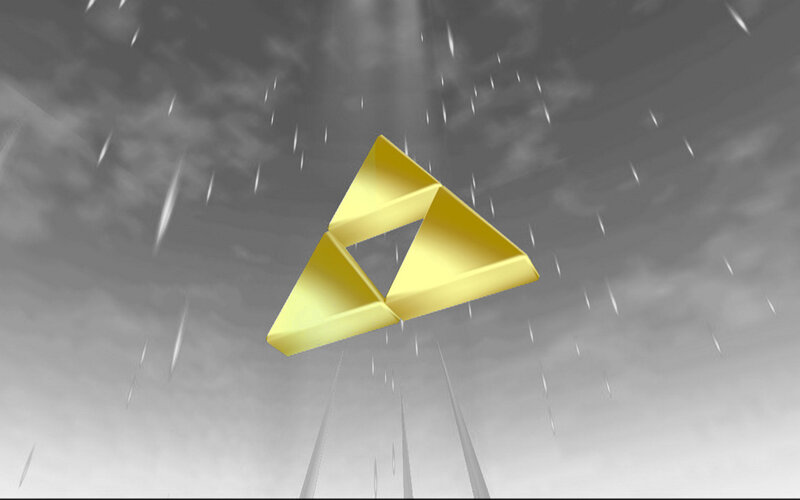 Triforce in a storm