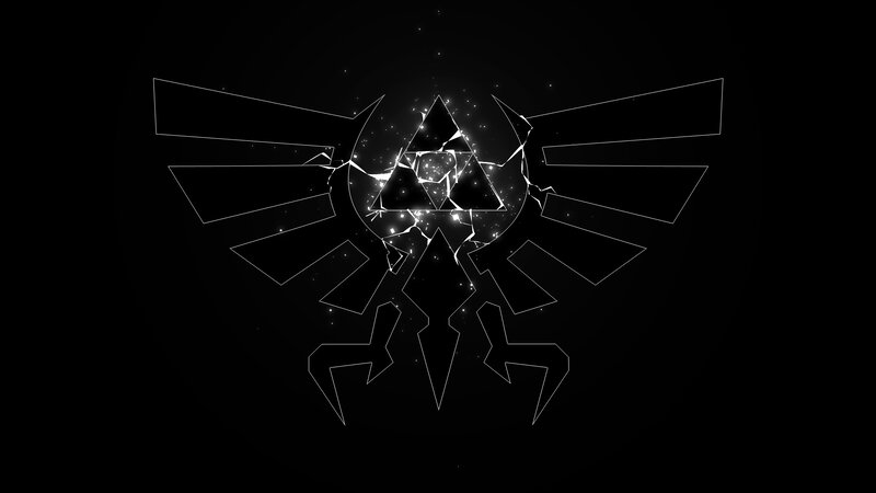 Triforce symbol breaking