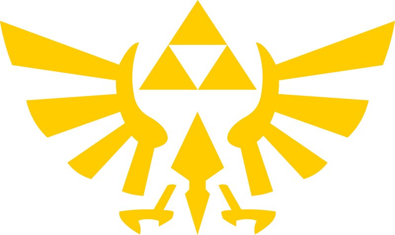 Triforce symbol from Zelda