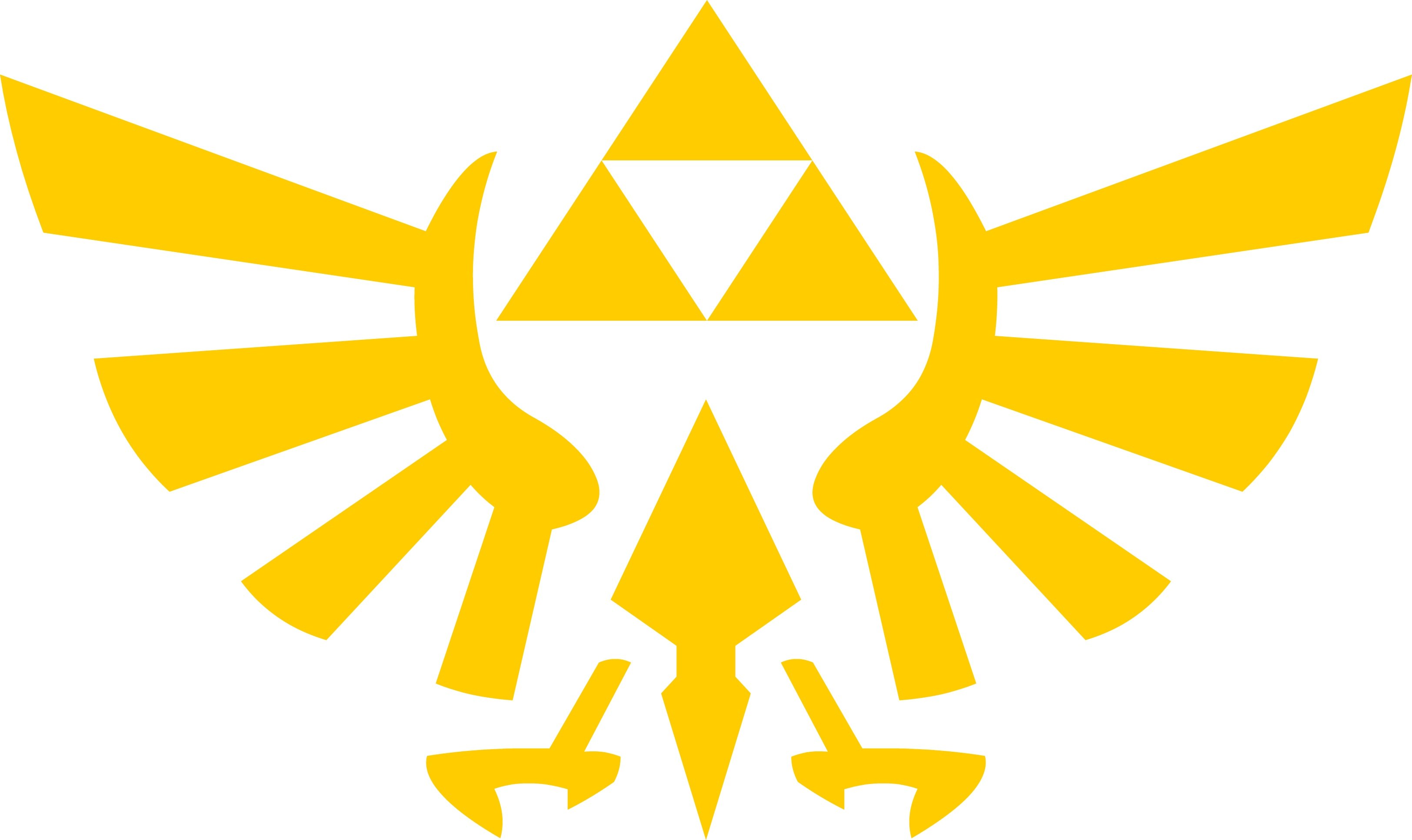 Triforce symbol from Zelda
