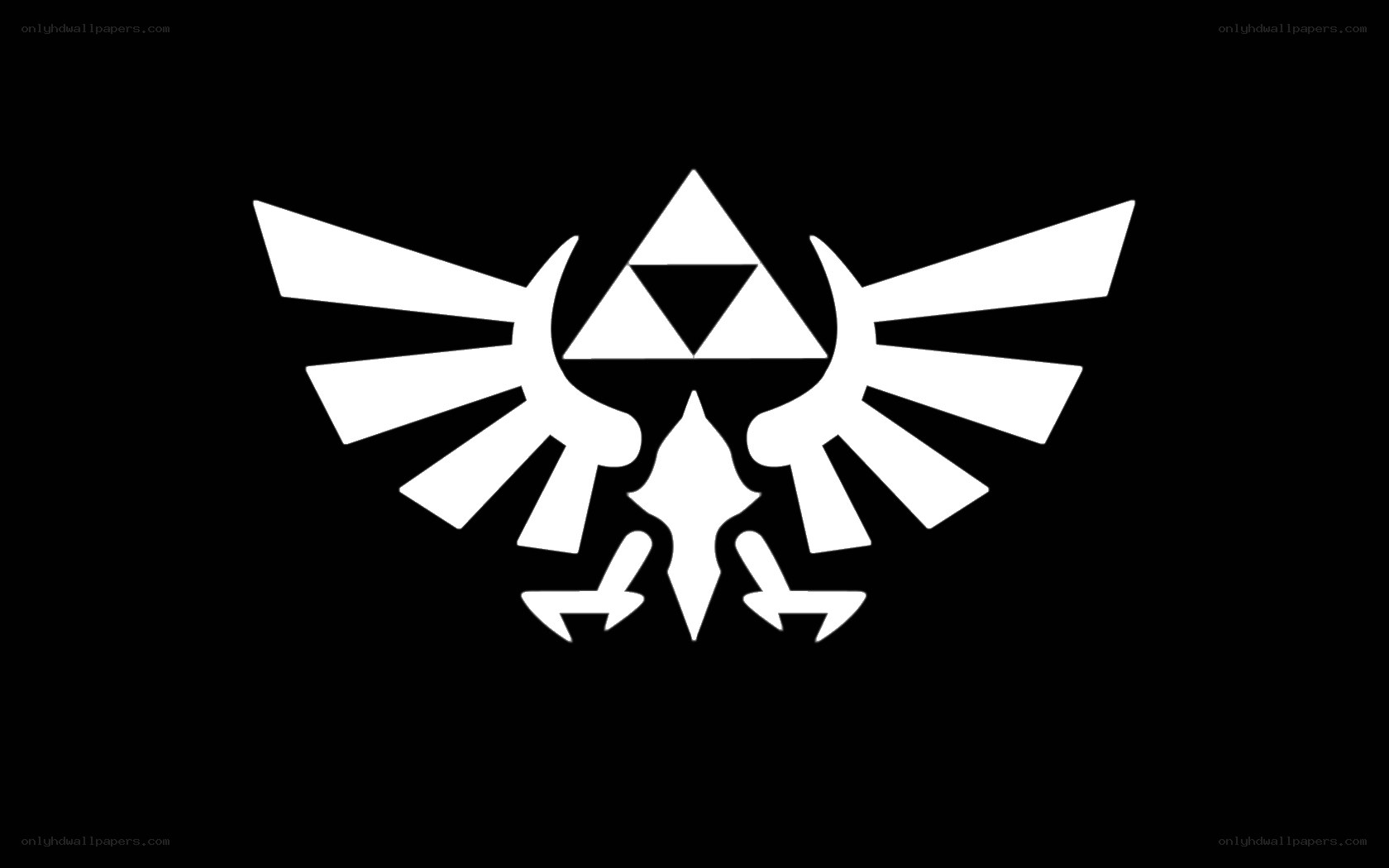Triforce symbol logo