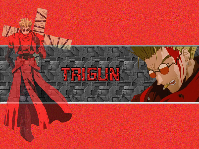 Trigun anime character art