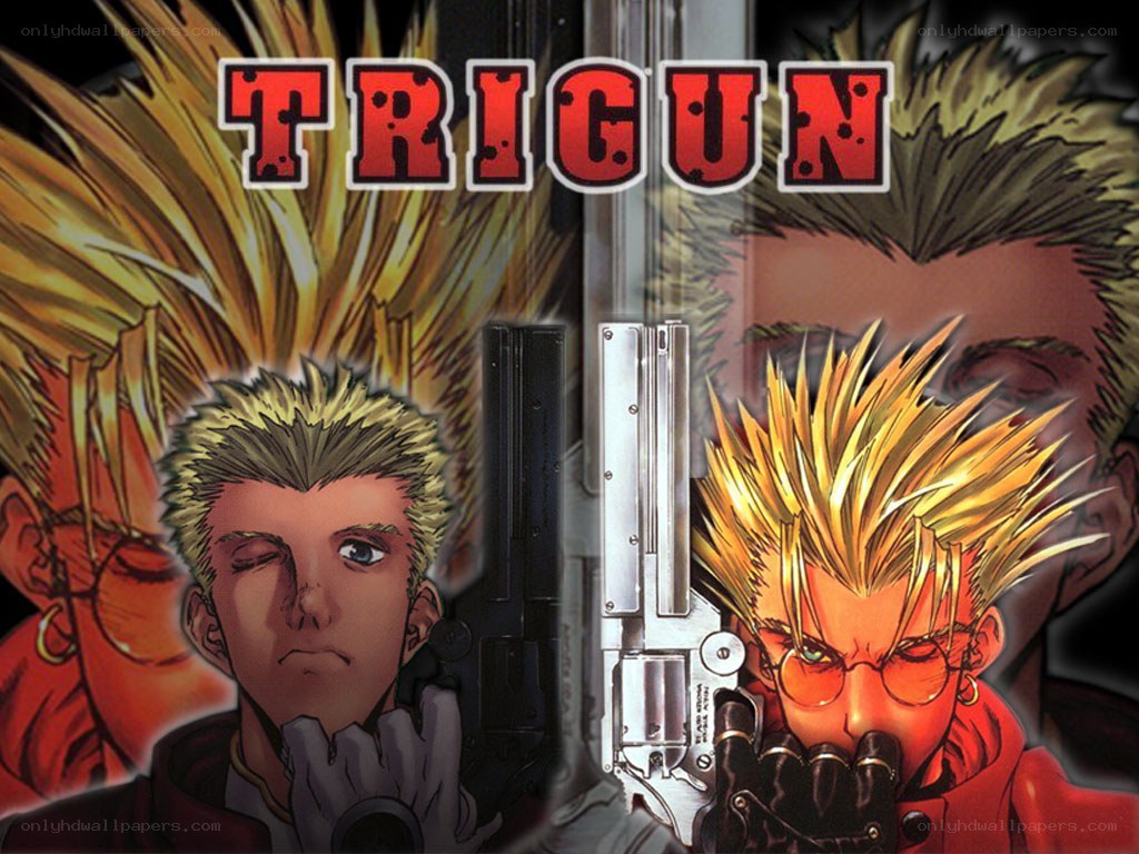 Trigun anime character art