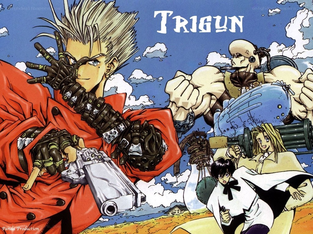 Trigun anime character art