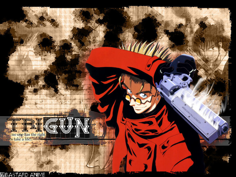 Trigun anime character artwork