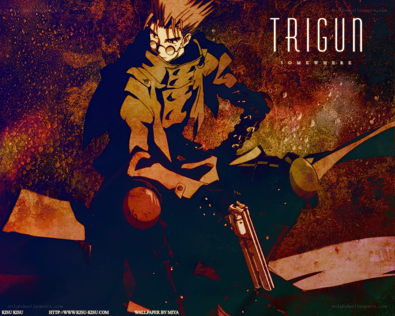 Trigun anime character artwork