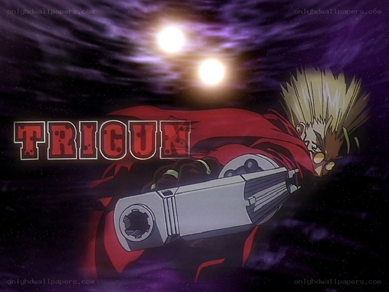 Trigun anime title card