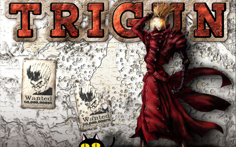 Trigun character art