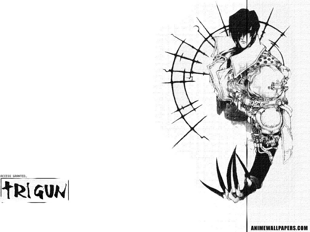 Trigun character illustration